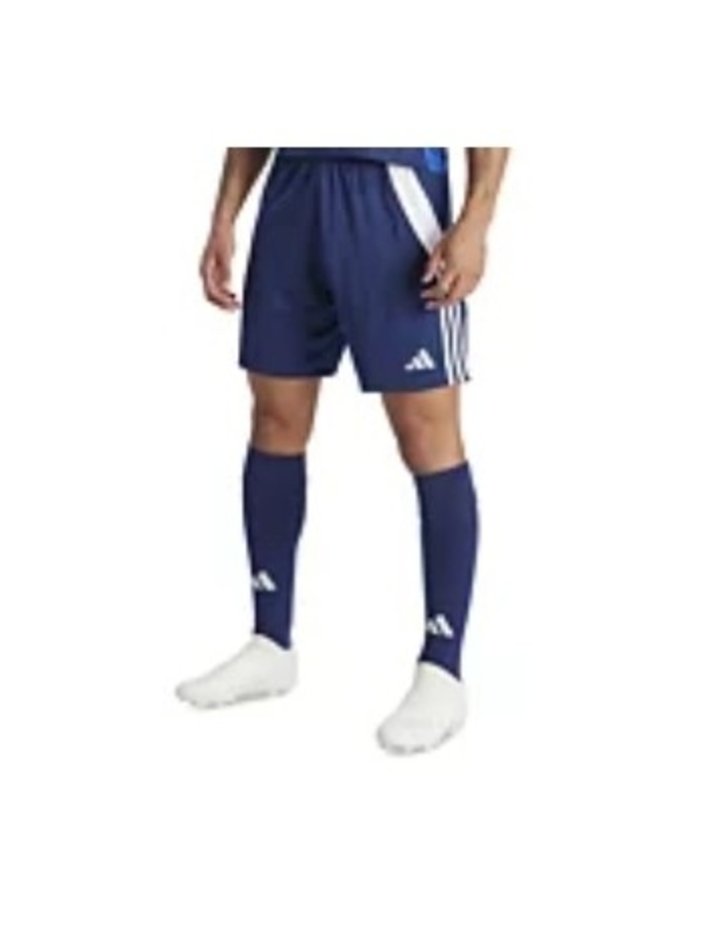 adidas Men's Tiro 24 Moisture-Wicking Drawstring 8" Shorts Size XL Color Navy